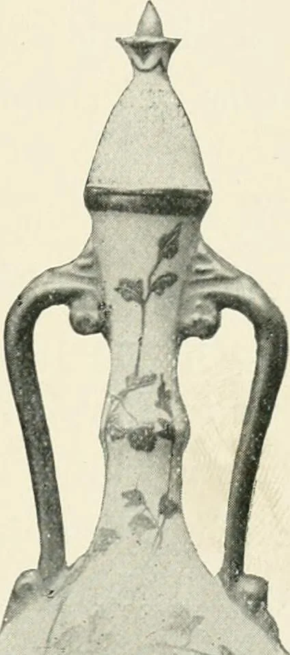 An illustration from The pottery and porcelain of the United States; an historical review of American ceramic art from the earliest times to the present day, 1893, leaf 252