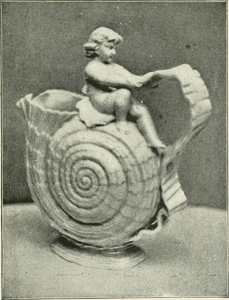 An illustration from The pottery and porcelain of the United States; an historical review of American ceramic art from the earliest times to the present day, 1893, leaf 258