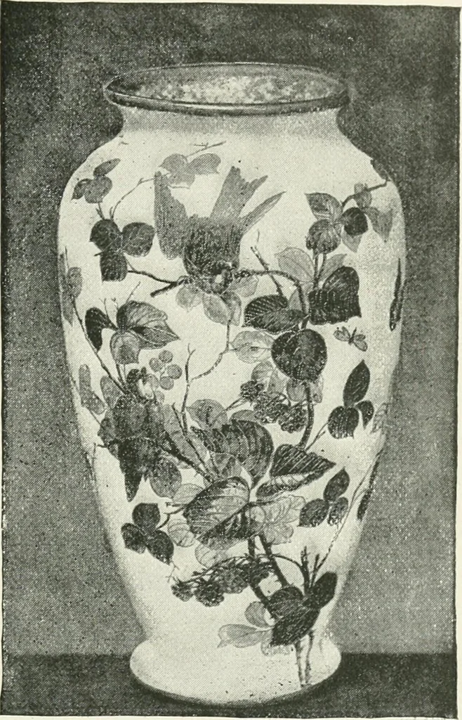 An illustration from The pottery and porcelain of the United States; an historical review of American ceramic art from the earliest times to the present day, 1893, leaf 272