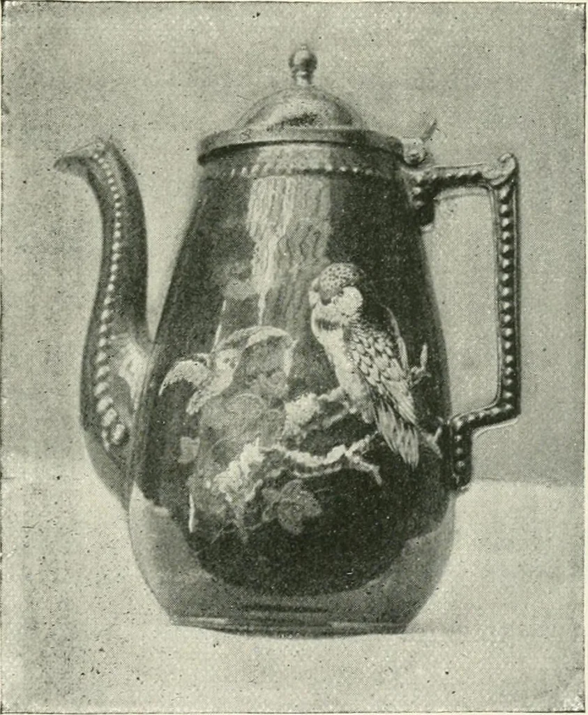 An illustration from The pottery and porcelain of the United States; an historical review of American ceramic art from the earliest times to the present day, 1893, leaf 276