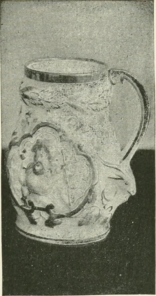 An illustration from The pottery and porcelain of the United States; an historical review of American ceramic art from the earliest times to the present day, 1893, leaf 278