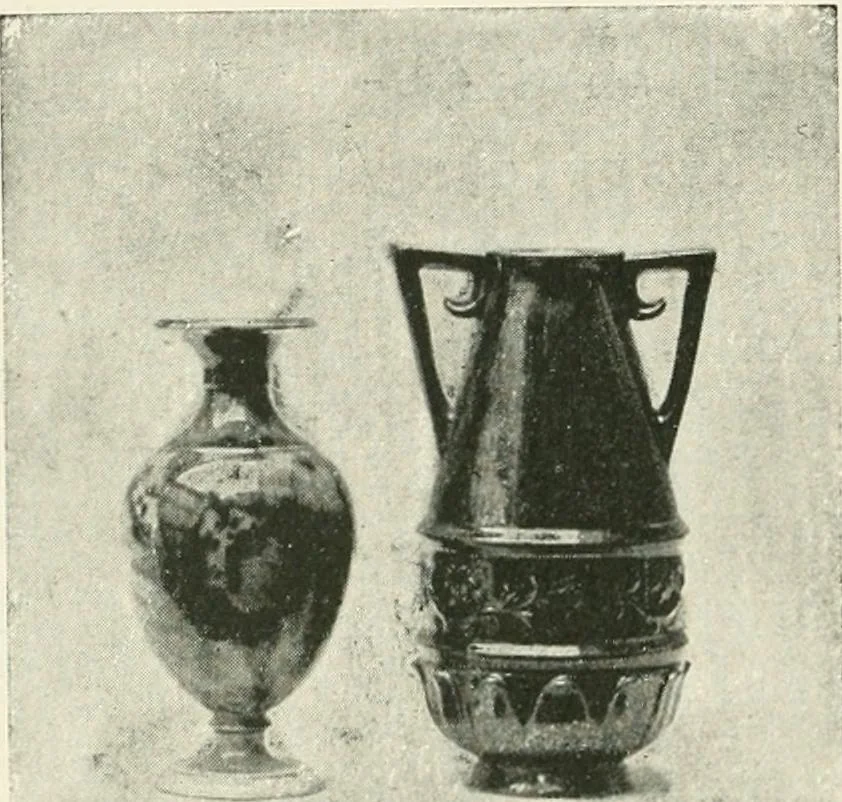 An illustration from The pottery and porcelain of the United States; an historical review of American ceramic art from the earliest times to the present day, 1893, leaf 287