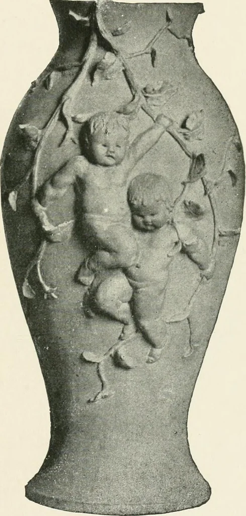 An illustration from The pottery and porcelain of the United States; an historical review of American ceramic art from the earliest times to the present day, 1893, leaf 288