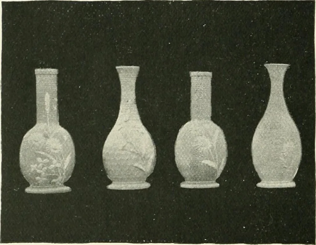 An illustration from The pottery and porcelain of the United States; an historical review of American ceramic art from the earliest times to the present day, 1893, leaf 289
