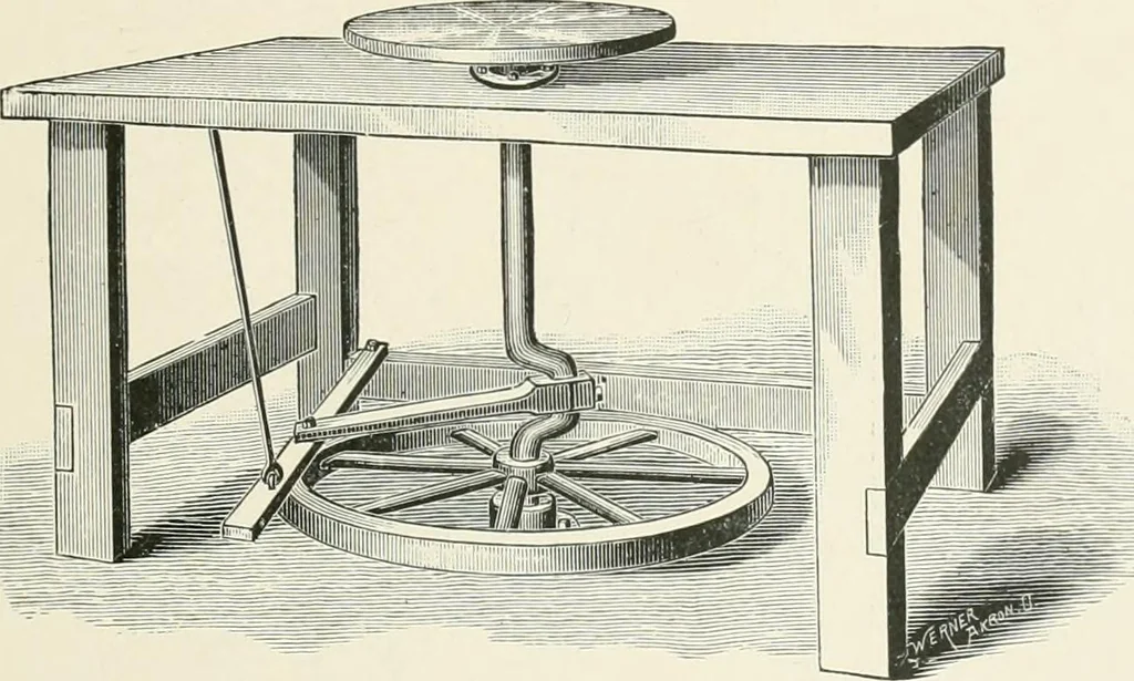 An illustration from The pottery and porcelain of the United States; an historical review of American ceramic art from the earliest times to the present day, 1893, leaf 30