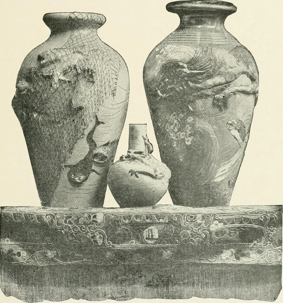 An illustration from The pottery and porcelain of the United States; an historical review of American ceramic art from the earliest times to the present day, 1893, leaf 302