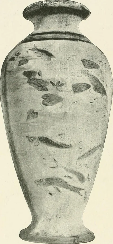 An illustration from The pottery and porcelain of the United States; an historical review of American ceramic art from the earliest times to the present day, 1893, leaf 303