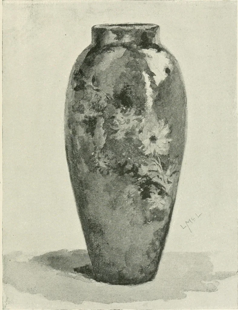 An illustration from The pottery and porcelain of the United States; an historical review of American ceramic art from the earliest times to the present day, 1893, leaf 304