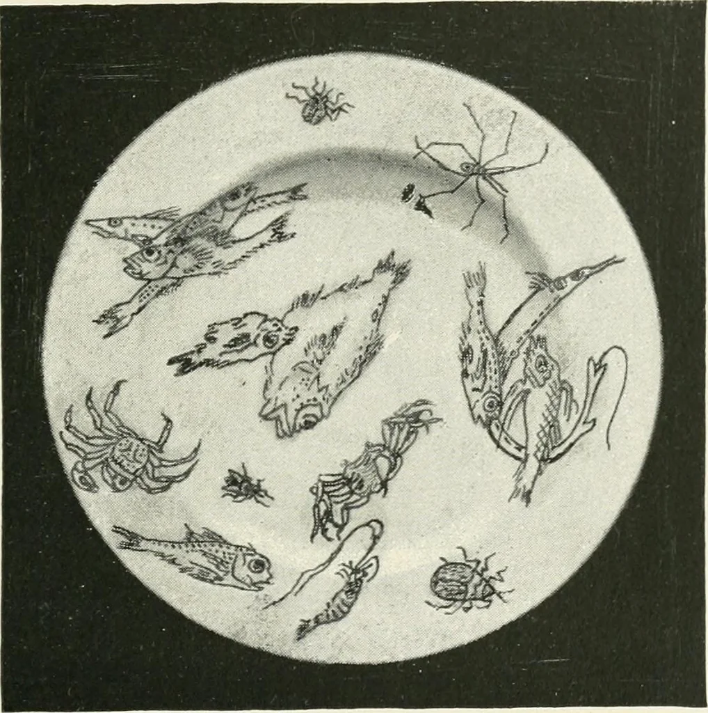 An illustration from The pottery and porcelain of the United States; an historical review of American ceramic art from the earliest times to the present day, 1893, leaf 312
