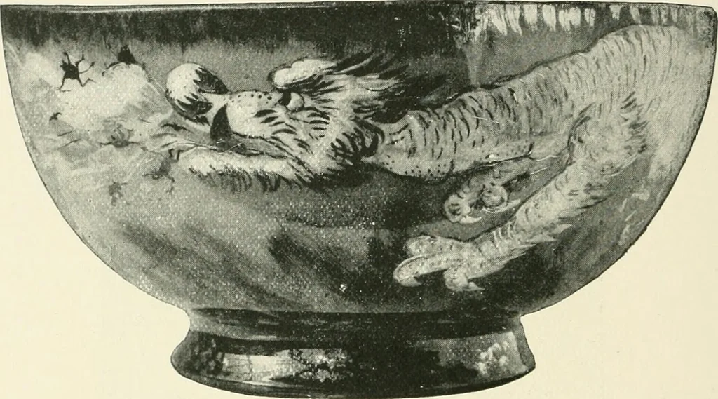 An illustration from The pottery and porcelain of the United States; an historical review of American ceramic art from the earliest times to the present day, 1893, leaf 313