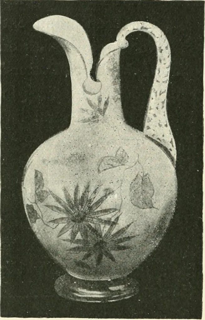 An illustration from The pottery and porcelain of the United States; an historical review of American ceramic art from the earliest times to the present day, 1893, leaf 337