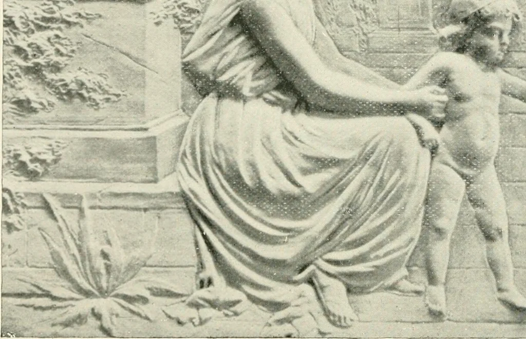 An illustration from The pottery and porcelain of the United States; an historical review of American ceramic art from the earliest times to the present day, 1893, leaf 383