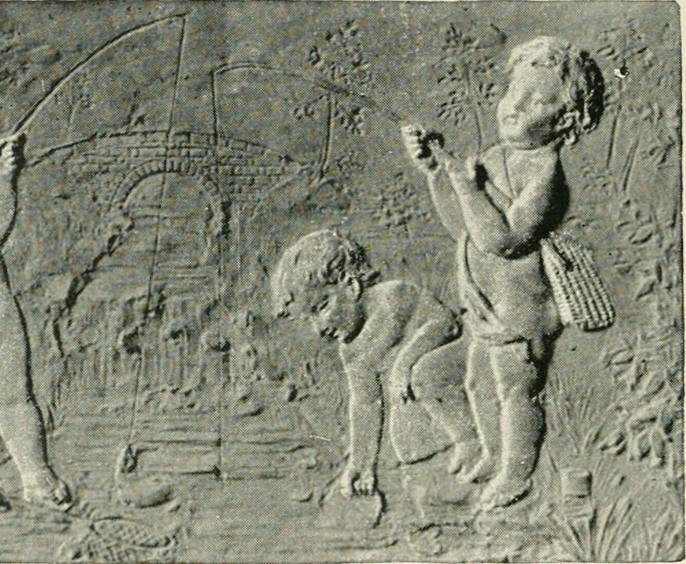 An illustration from The pottery and porcelain of the United States; an historical review of American ceramic art from the earliest times to the present day, 1893, leaf 389