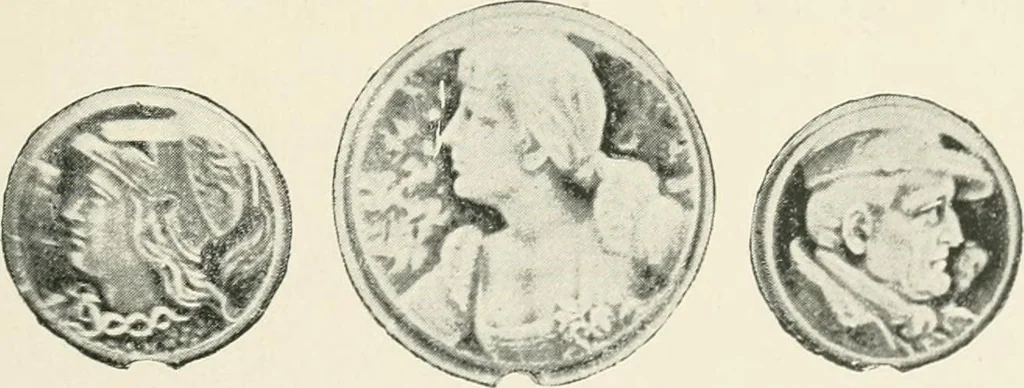An illustration from The pottery and porcelain of the United States; an historical review of American ceramic art from the earliest times to the present day, 1893, leaf 394