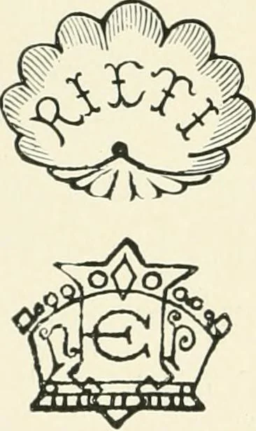 An illustration from The pottery and porcelain of the United States; an historical review of American ceramic art from the earliest times to the present day, 1893, leaf 433