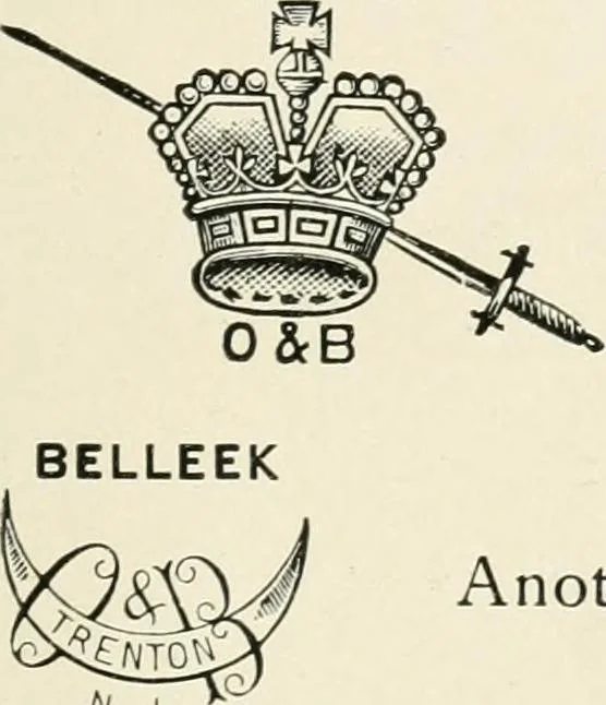 An illustration from The pottery and porcelain of the United States; an historical review of American ceramic art from the earliest times to the present day, 1893, leaf 438