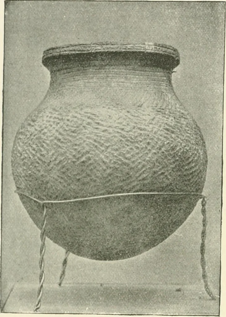 An illustration from The pottery and porcelain of the United States; an historical review of American ceramic art from the earliest times to the present day, 1893, leaf 51