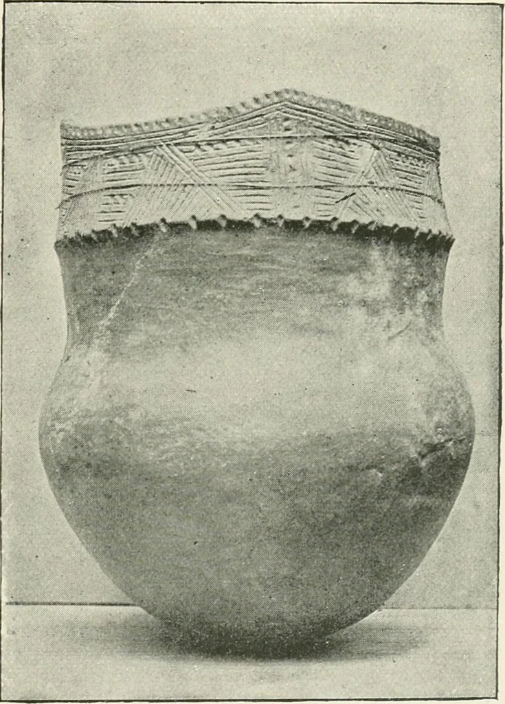 An illustration from The pottery and porcelain of the United States; an historical review of American ceramic art from the earliest times to the present day, 1893, leaf 52