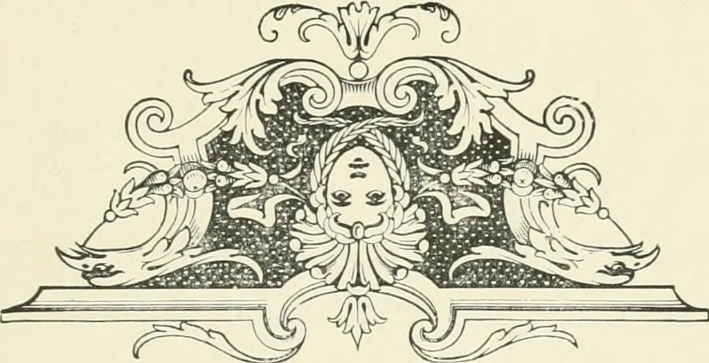 An illustration from The pottery and porcelain of the United States; an historical review of American ceramic art from the earliest times to the present day, 1893, leaf 77