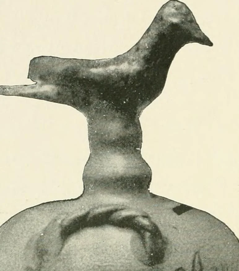An illustration from The pottery and porcelain of the United States; an historical review of American ceramic art from the earliest times to the present day, 1893, leaf 89