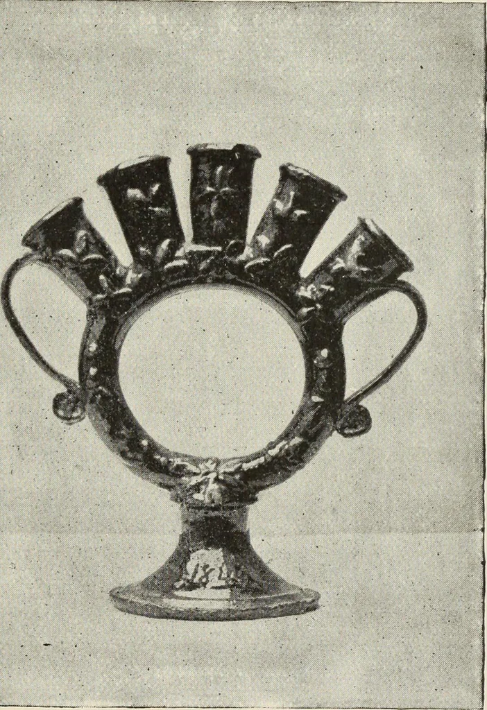 An illustration from Pottery and porcelain of the United States : an historical review of American ceramic art from the earliest times to the present day, 1893, leaf 110