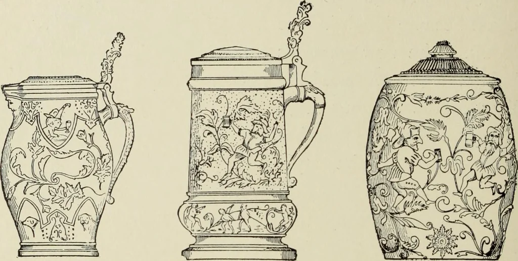 An illustration from Pottery and porcelain of the United States : an historical review of American ceramic art from the earliest times to the present day, 1893, leaf 137