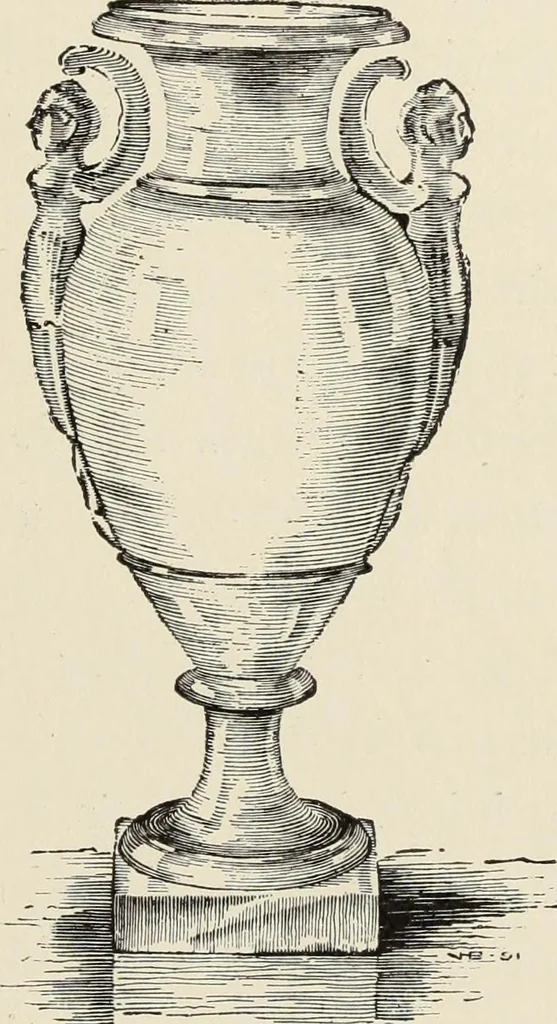 An illustration from Pottery and porcelain of the United States : an historical review of American ceramic art from the earliest times to the present day, 1893, leaf 138