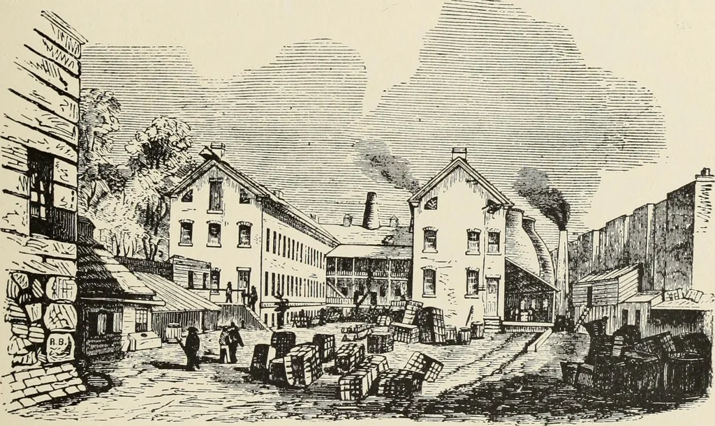An illustration from Pottery and porcelain of the United States : an historical review of American ceramic art from the earliest times to the present day, 1893, leaf 142