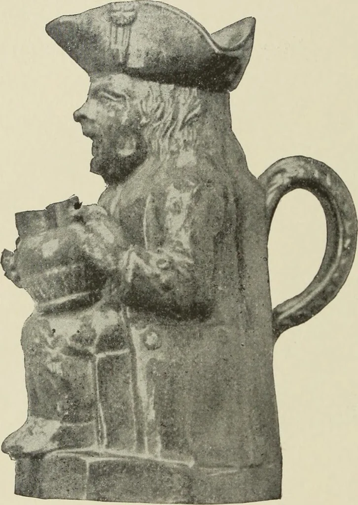 An illustration from Pottery and porcelain of the United States : an historical review of American ceramic art from the earliest times to the present day, 1893, leaf 143