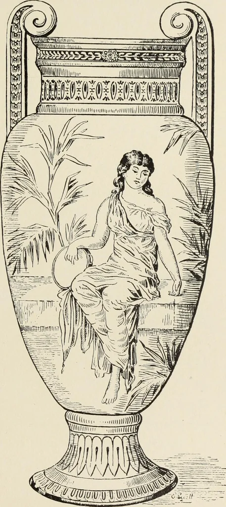 An illustration from Pottery and porcelain of the United States : an historical review of American ceramic art from the earliest times to the present day, 1893, leaf 146