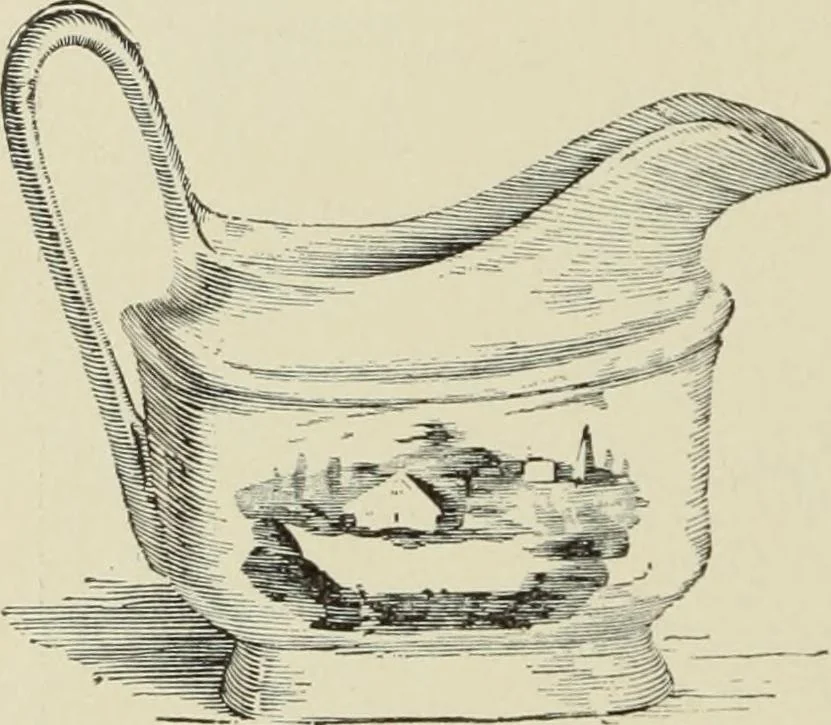 An illustration from Pottery and porcelain of the United States : an historical review of American ceramic art from the earliest times to the present day, 1893, leaf 153