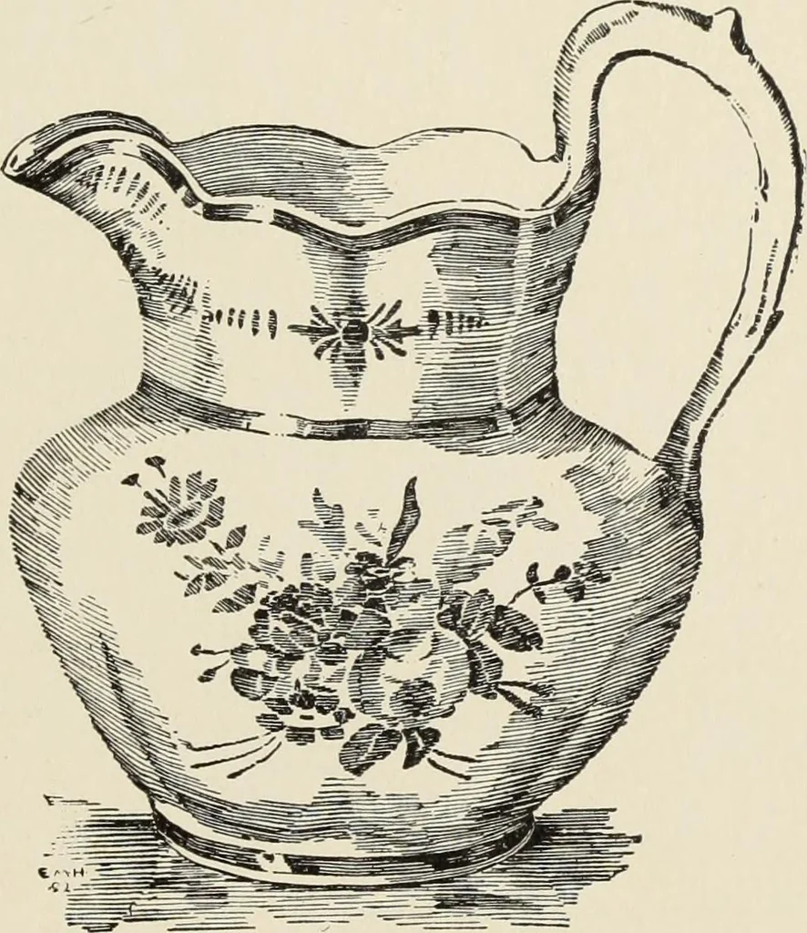 An illustration from Pottery and porcelain of the United States : an historical review of American ceramic art from the earliest times to the present day, 1893, leaf 156