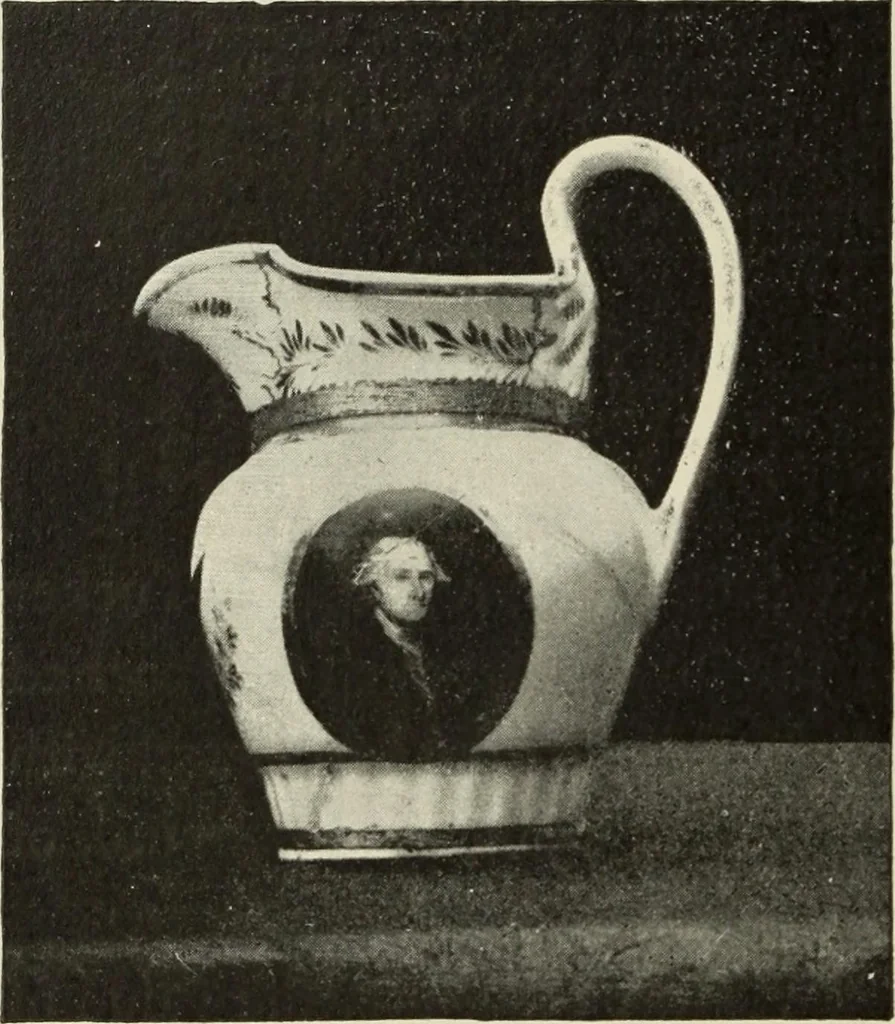 An illustration from Pottery and porcelain of the United States : an historical review of American ceramic art from the earliest times to the present day, 1893, leaf 159