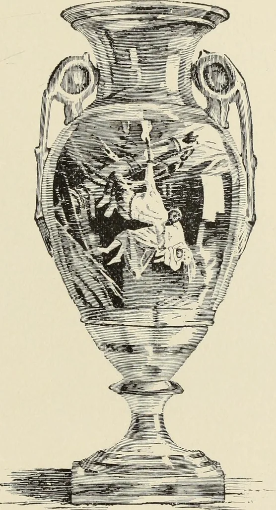 An illustration from Pottery and porcelain of the United States : an historical review of American ceramic art from the earliest times to the present day, 1893, leaf 166