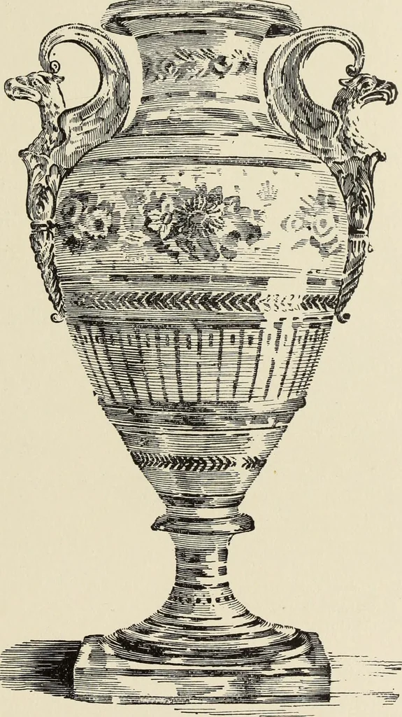 An illustration from Pottery and porcelain of the United States : an historical review of American ceramic art from the earliest times to the present day, 1893, leaf 170