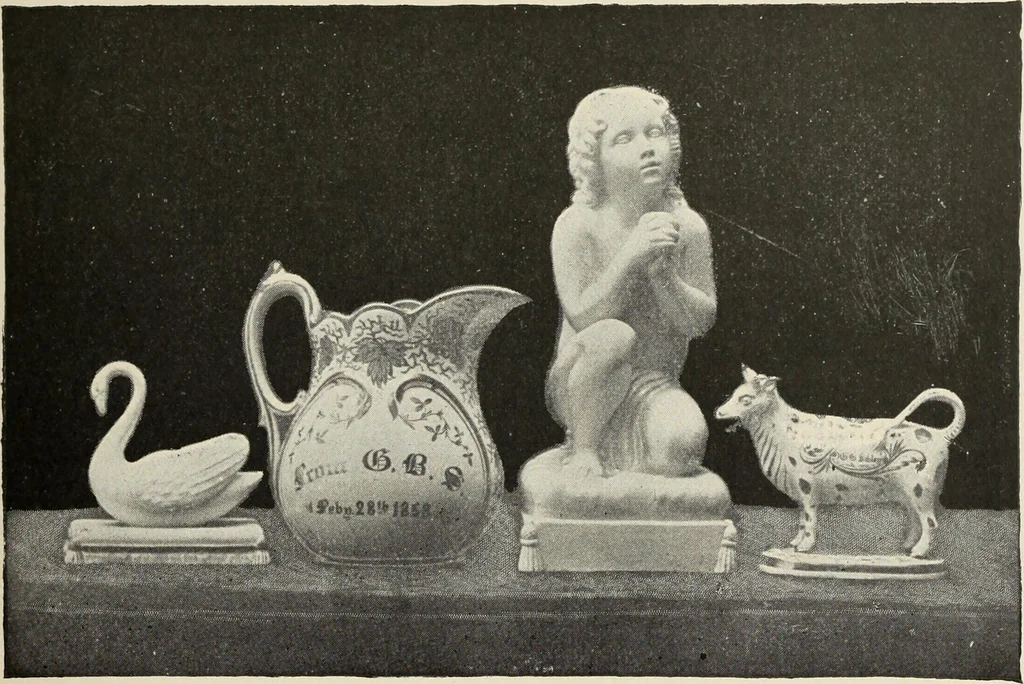 An illustration from Pottery and porcelain of the United States : an historical review of American ceramic art from the earliest times to the present day, 1893, leaf 192