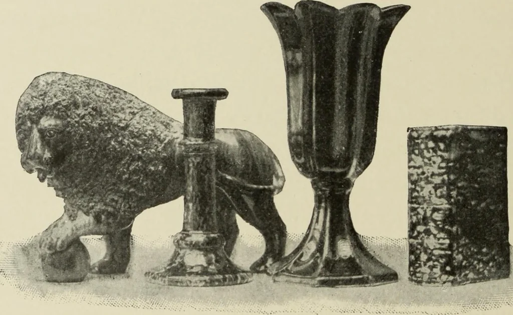 An illustration from Pottery and porcelain of the United States : an historical review of American ceramic art from the earliest times to the present day, 1893, leaf 197