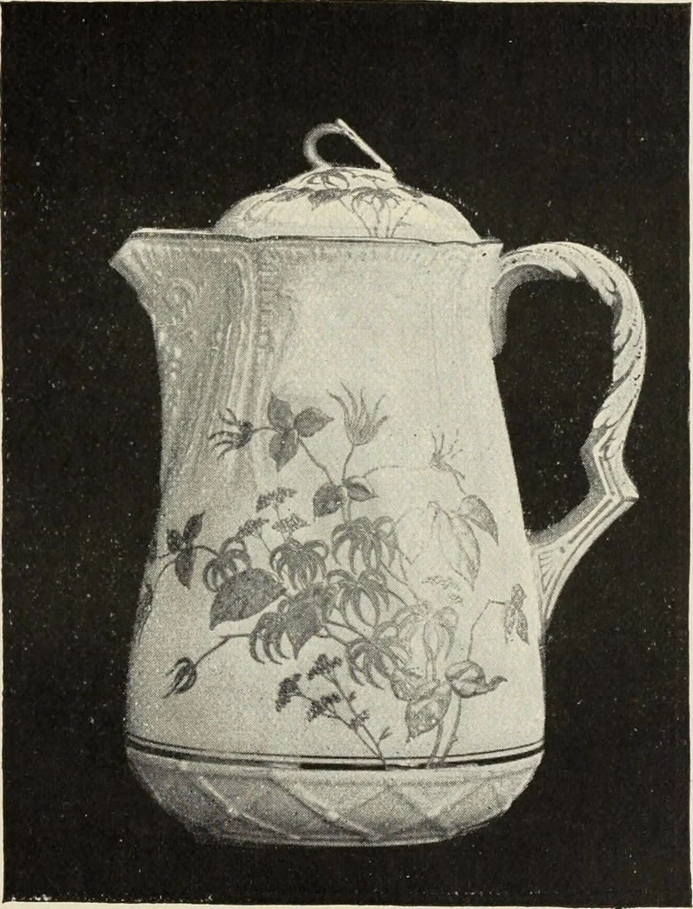An illustration from Pottery and porcelain of the United States : an historical review of American ceramic art from the earliest times to the present day, 1893, leaf 226