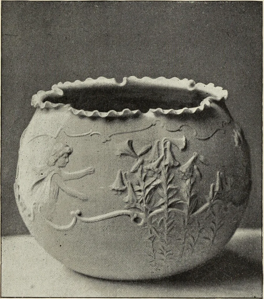 An illustration from Pottery and porcelain of the United States : an historical review of American ceramic art from the earliest times to the present day, 1893, leaf 260