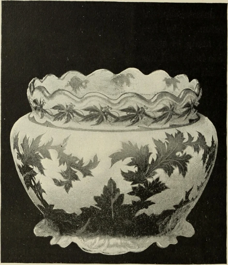 An illustration from Pottery and porcelain of the United States : an historical review of American ceramic art from the earliest times to the present day, 1893, leaf 271
