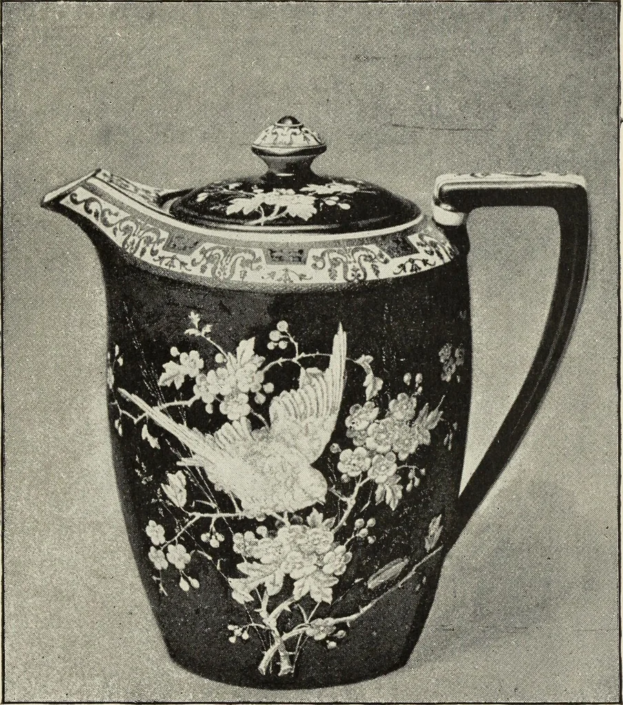 An illustration from Pottery and porcelain of the United States : an historical review of American ceramic art from the earliest times to the present day, 1893, leaf 272