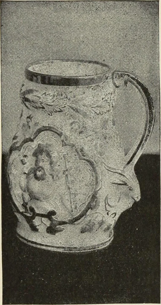 An illustration from Pottery and porcelain of the United States : an historical review of American ceramic art from the earliest times to the present day, 1893, leaf 276
