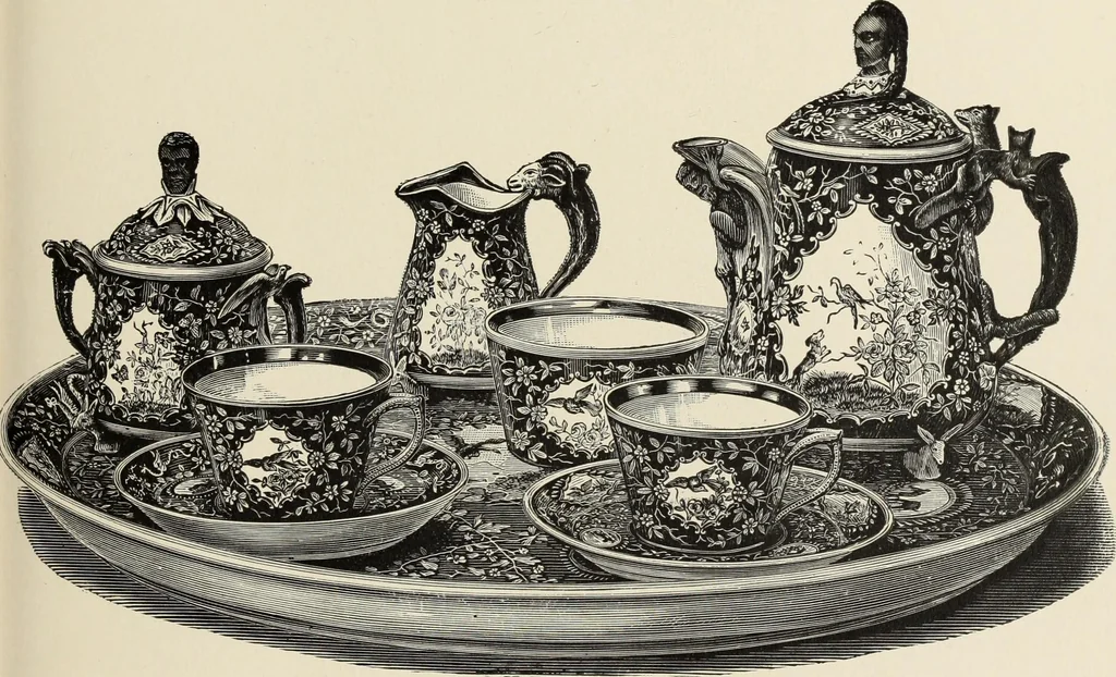 An illustration from Pottery and porcelain of the United States : an historical review of American ceramic art from the earliest times to the present day, 1893, leaf 280