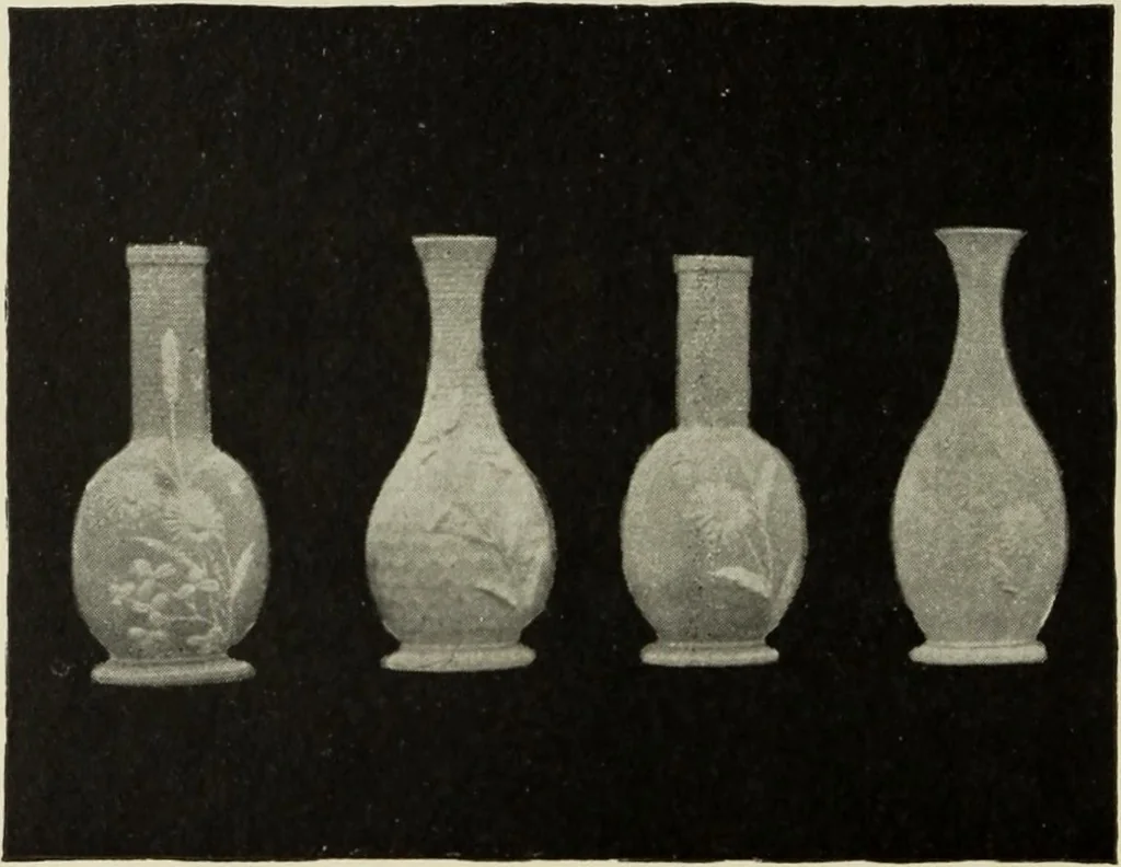 An illustration from Pottery and porcelain of the United States : an historical review of American ceramic art from the earliest times to the present day, 1893, leaf 287