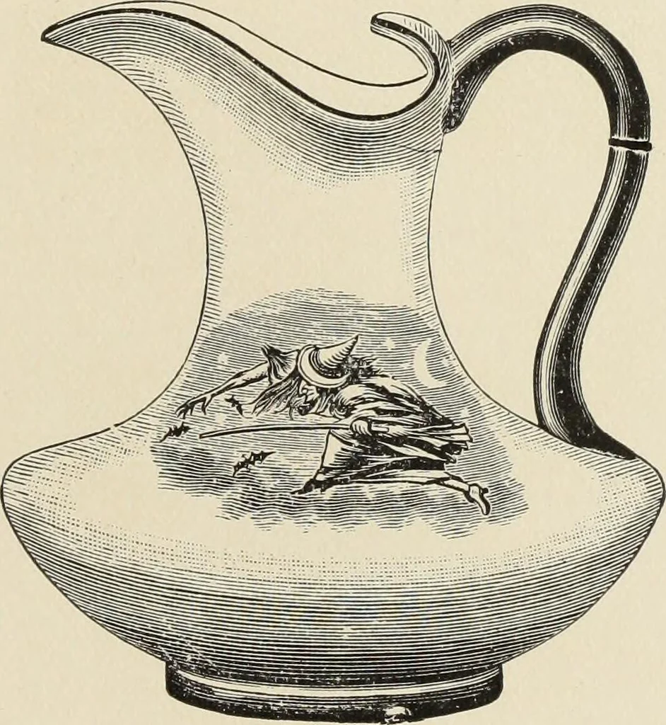 An illustration from Pottery and porcelain of the United States : an historical review of American ceramic art from the earliest times to the present day, 1893, leaf 294