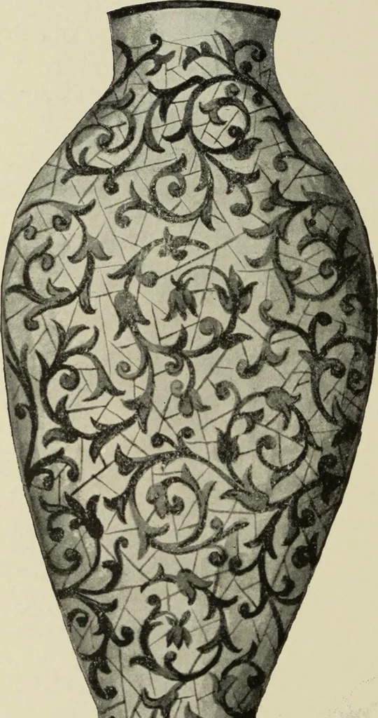 An illustration from Pottery and porcelain of the United States : an historical review of American ceramic art from the earliest times to the present day, 1893, leaf 303