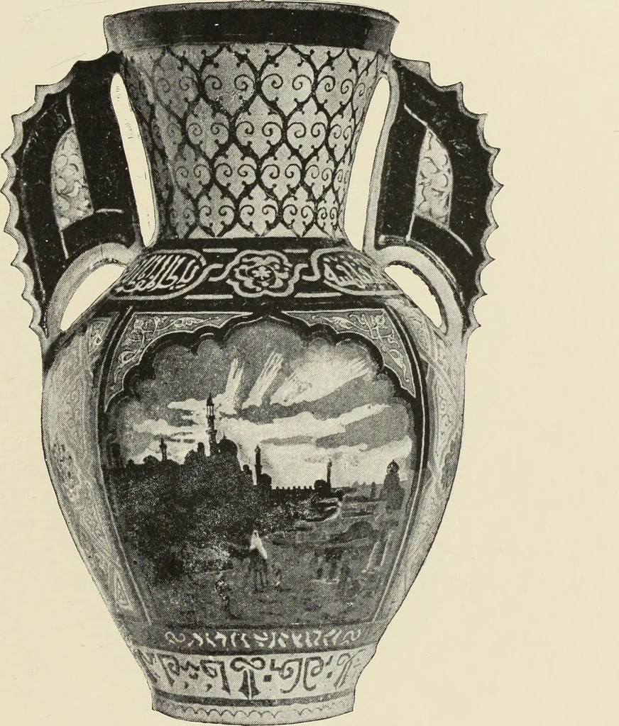 An illustration from Pottery and porcelain of the United States : an historical review of American ceramic art from the earliest times to the present day, 1893, leaf 304