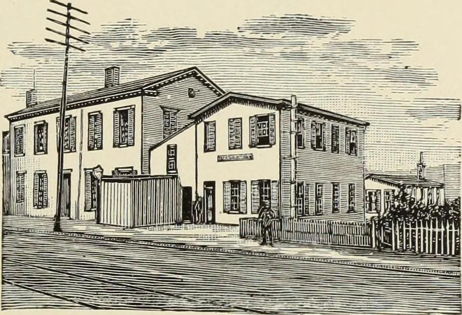 An illustration from Pottery and porcelain of the United States : an historical review of American ceramic art from the earliest times to the present day, 1893, leaf 308