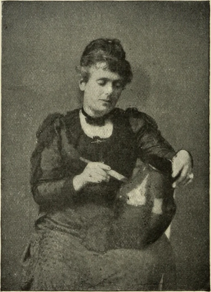 An illustration from Pottery and porcelain of the United States : an historical review of American ceramic art from the earliest times to the present day, 1893, leaf 309