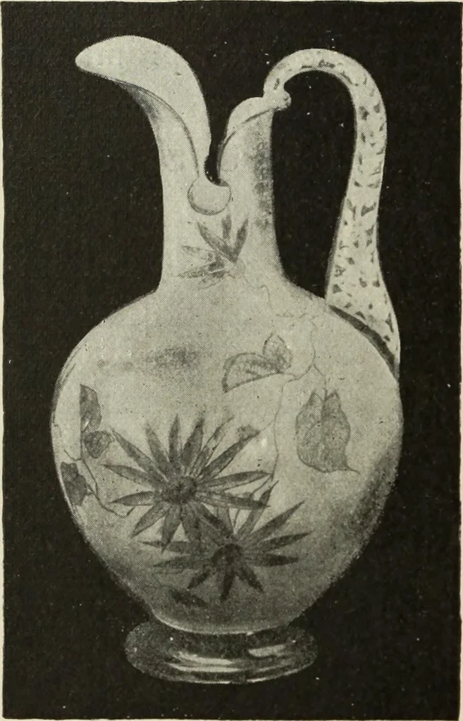 An illustration from Pottery and porcelain of the United States : an historical review of American ceramic art from the earliest times to the present day, 1893, leaf 335